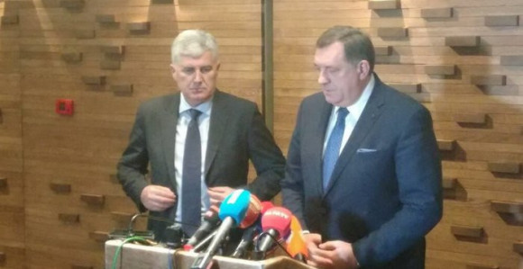 Dodik i Čović odlučni u saradnji