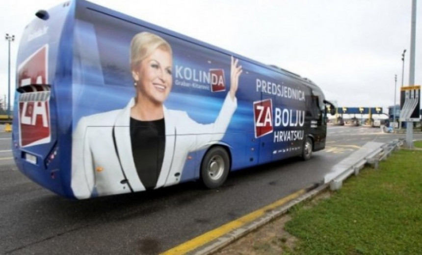 Novi incident sa busom hrvatske predsednice