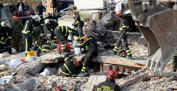 Hapšenje poslije zemljotresa u Albaniji