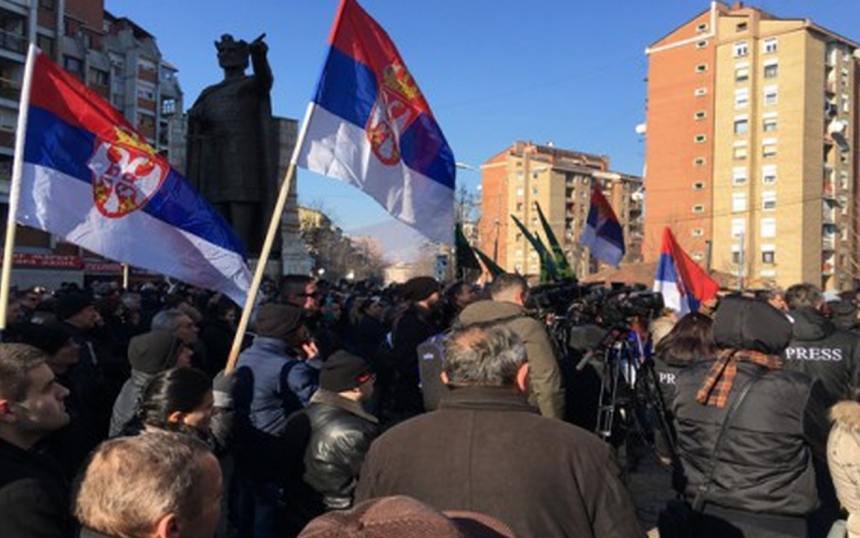 Protest: Srbi traže slobodu kretanja