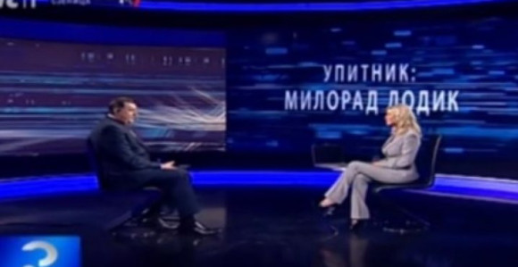 Kako je novinarka RTS napala Dodika
