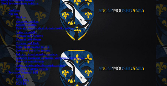 Anonimusi hakovali veb stranicu FUP-a