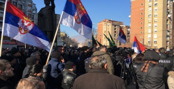 Protest: Srbi traže slobodu kretanja