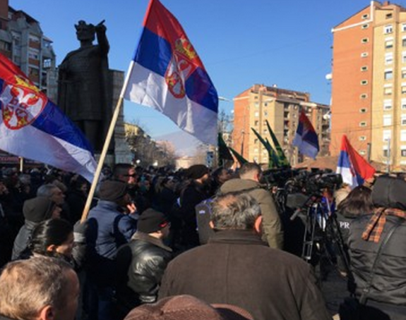 Protest: Srbi traže slobodu kretanja
