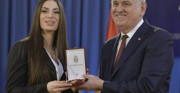 Ivana Španović: Počastvovana sam ordenom!