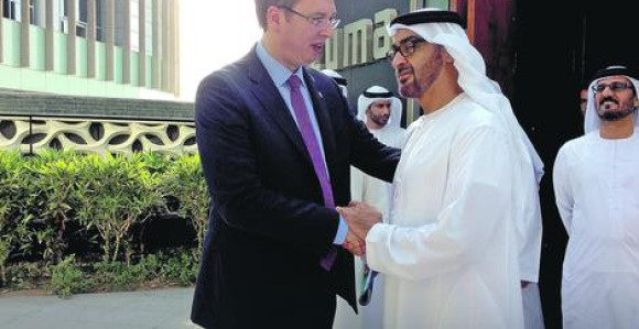 Vučićev automobil šeikov poklon