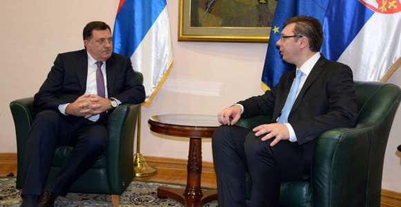 Danas sastanak Dodika i Vučića