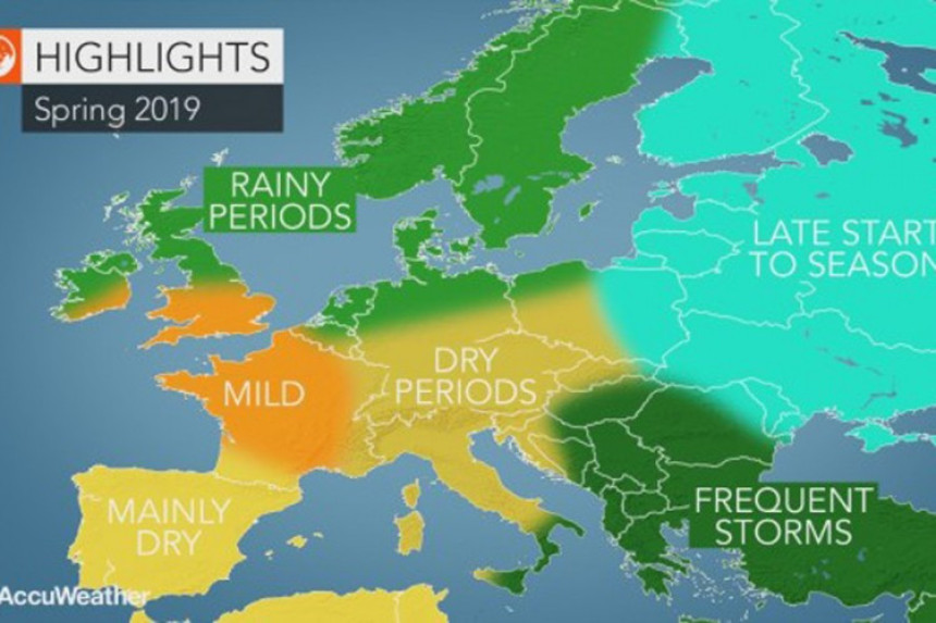 Prognoza: Kakvo će biti proljeće? 