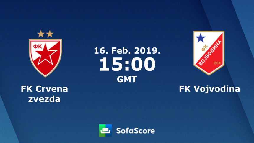 Crvena zvezda - Vojvodina poslije 510 dana u Beogradu!