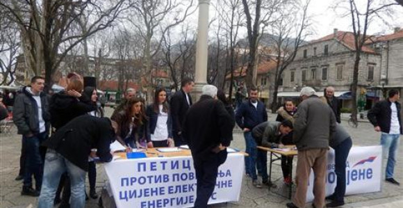 Građani protiv poskupljenja struje