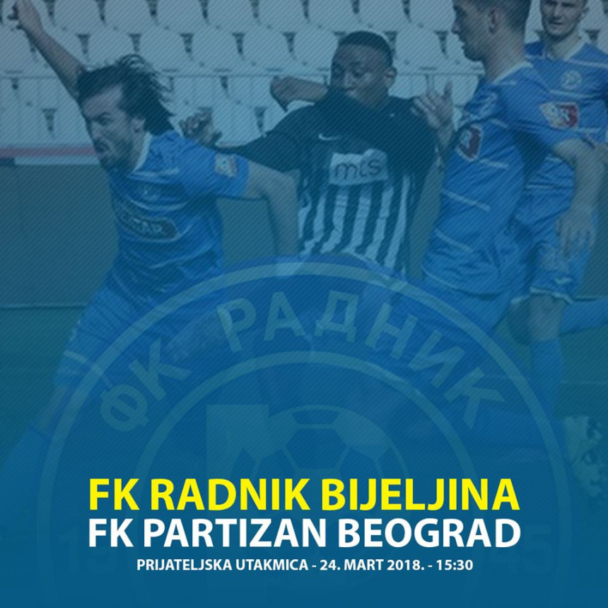 Praznik fudbala u Bijeljini - stiže Partizan!