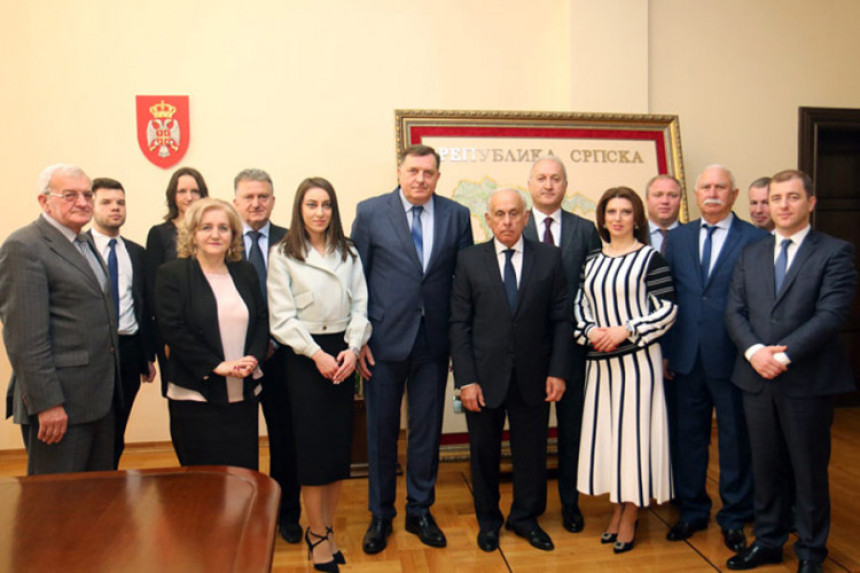 Dodik i delegacija Abhazije