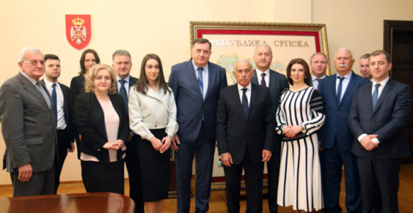 Dodik i delegacija Abhazije