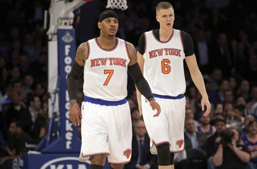 Порзингис чува леђа Мелу, игнорише Џексона!