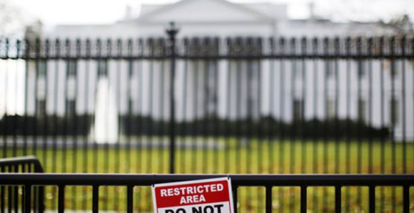 Blokiran prostor oko Bijele kuće