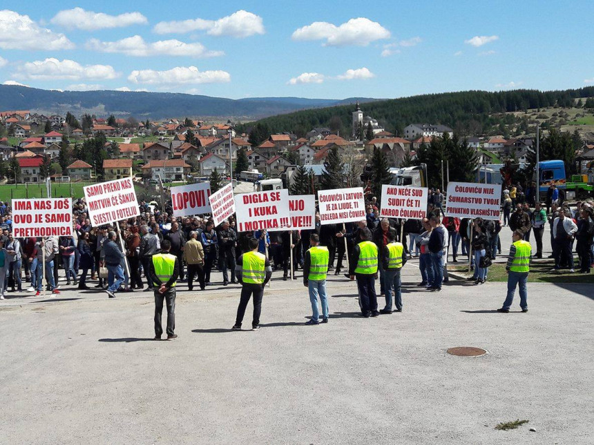 Štrajkovi šumara širom Srpske