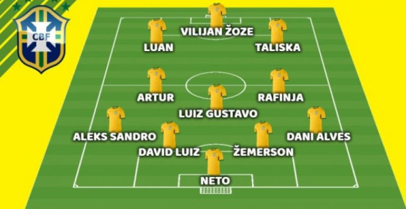 Brazil koji ne ide na SP - vrijednost cirka 220.000.000 evra!