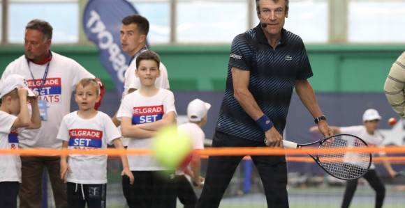 Vilander u BG: Za nas je tenis bio strast, sad je biznis!