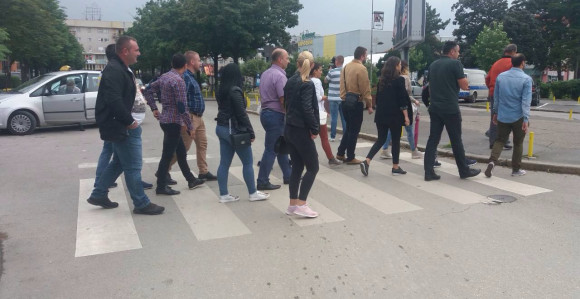 Mladi Bijeljine podržali vozače