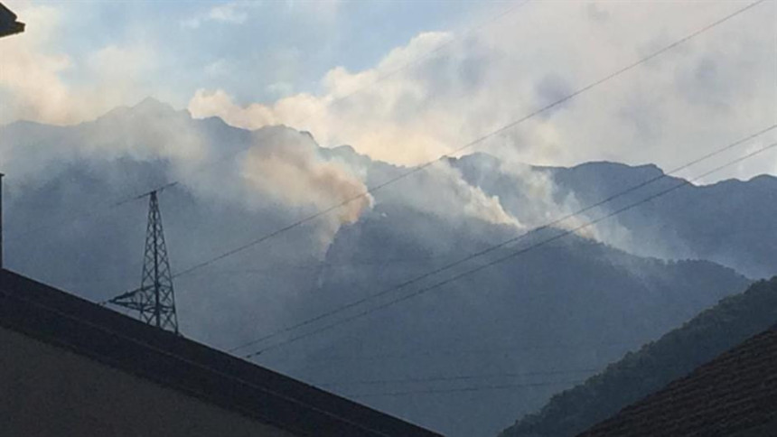 Jak vjetar ometa gašenje požara