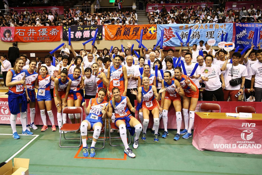 Japanci navijali za Srpkinje - u Japanu!
