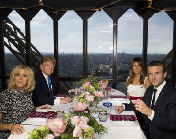 Meni Makronove i Trampove večere bio „državna tajna“