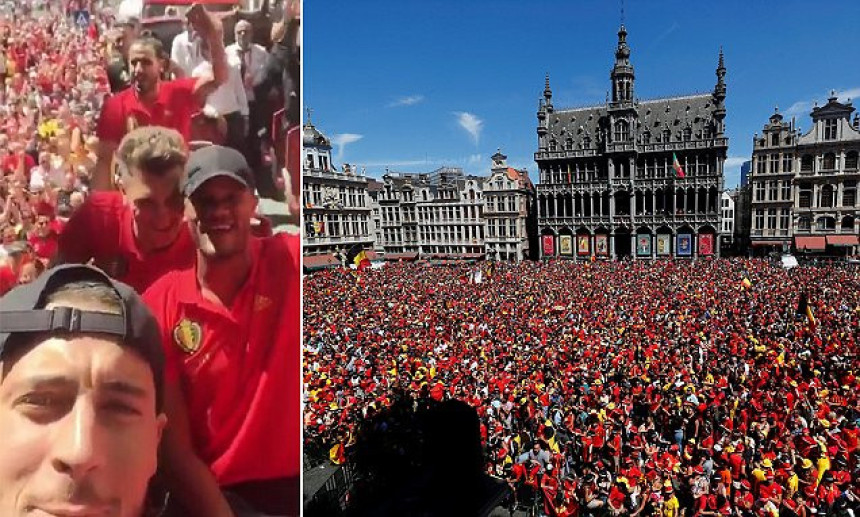 Belgijanci u Briselu dočekani kao heroji!