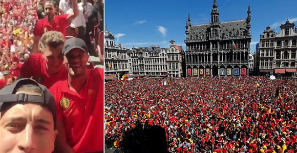 Belgijanci u Briselu dočekani kao heroji!