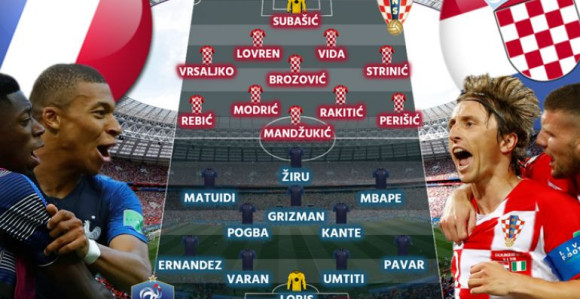 SP - finale: Francuska ili Hrvatska?