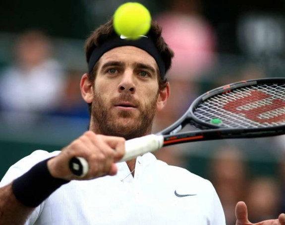 Delpo podržao Đokovića na srpskom: Idemo!