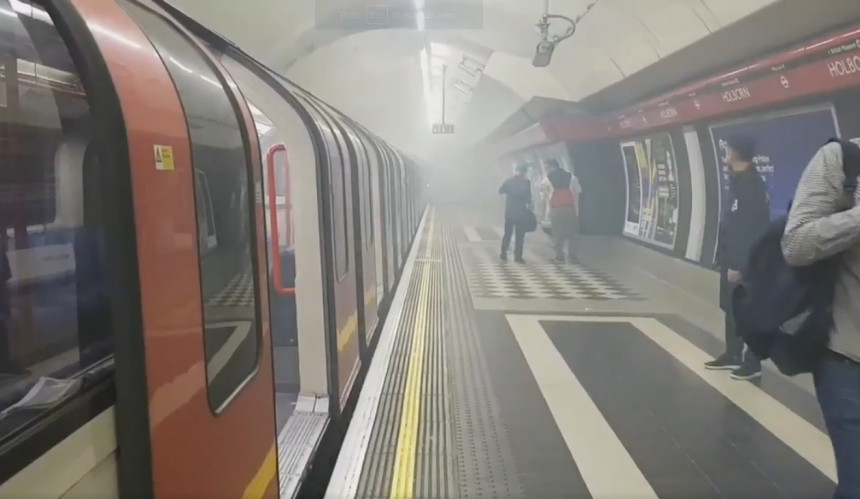 Лондон: Избио пожар у метроу