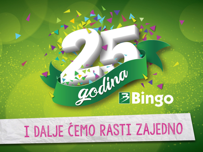  Bingo obilježava 25. godišnjicu