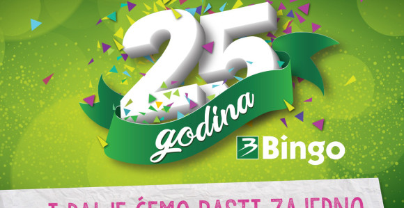  Bingo obilježava 25. godišnjicu