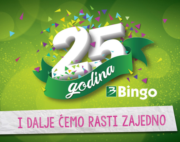  Bingo obilježava 25. godišnjicu