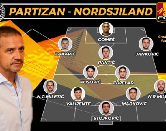 LE: Partizam - tim za Nordsjiland...