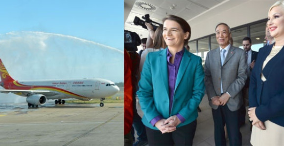 Sletio avion iz Kine u Beograd