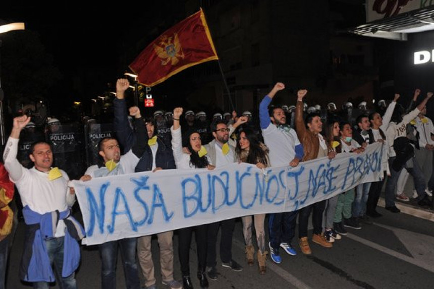„Opkoljeni ste“: Novi protest u Podgorici