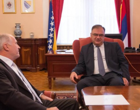 Ivanić i Incko o evropskom putu BiH