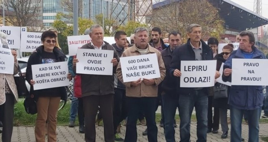 Grupa "Pravda za Davida" ispred tužilaštva u BL