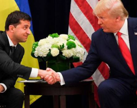 Razgovor Trampa i Zelenskog Bijela kuća objavila