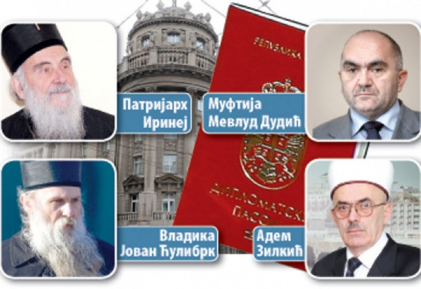Diplomatski pasoš i vjerskim vođama