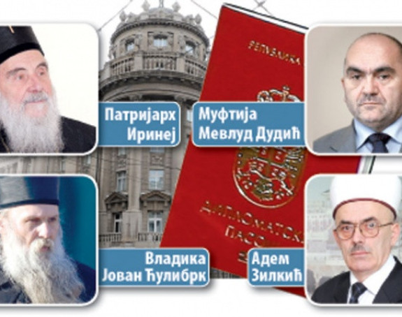 Diplomatski pasoš i vjerskim vođama
