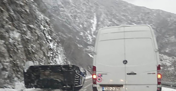 Otežan saobraćaj kod Jablanice
