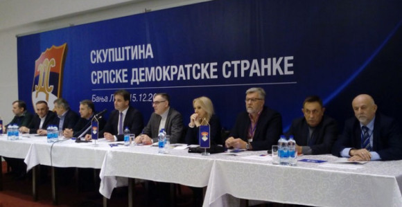 Prekinuta sjednica SDS-a u Banjaluci