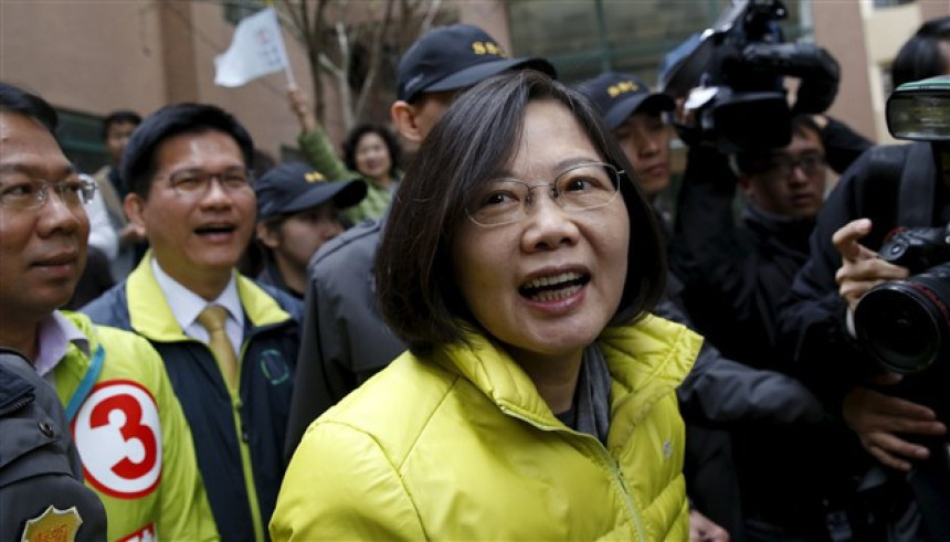 Tsai Ing Ven prva žena predsjednik Tajvana