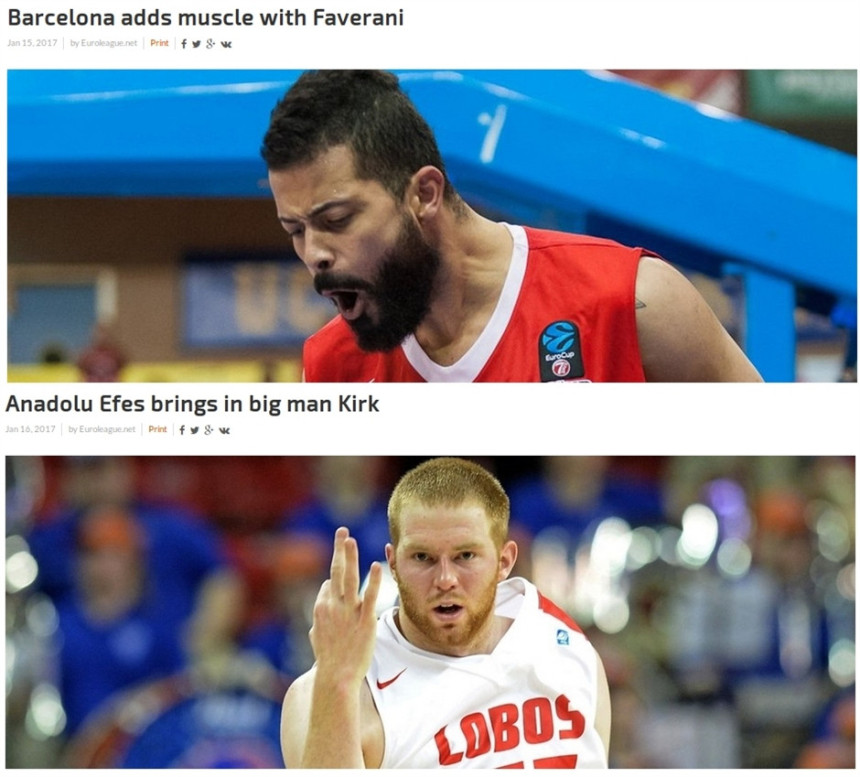 Barselona i Efes doveli nove centre!