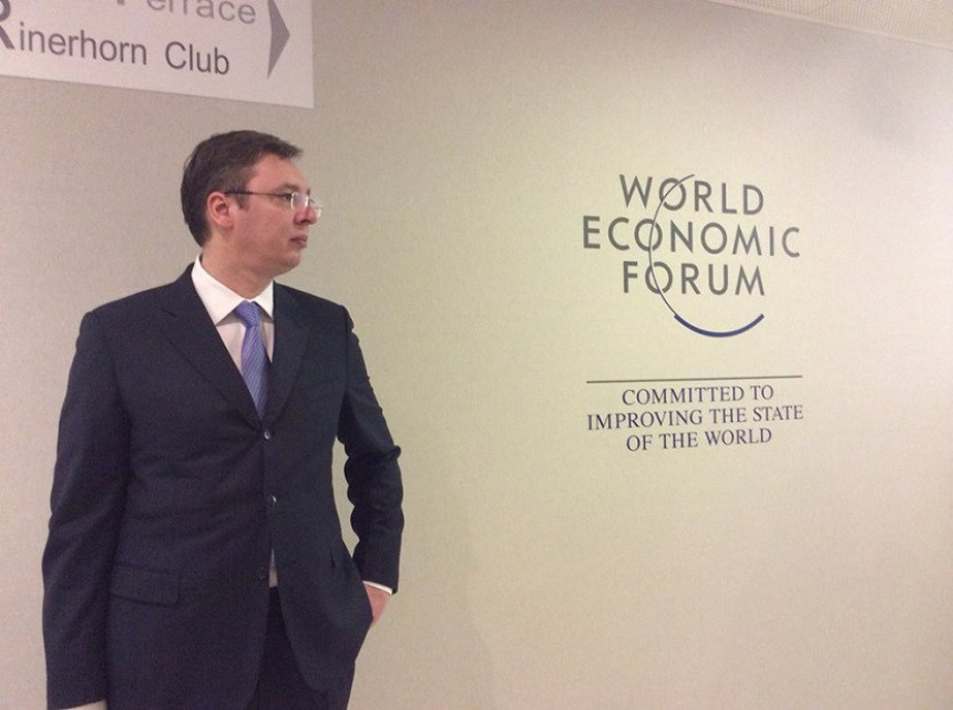Vučić od sutra na forumu u Davosu