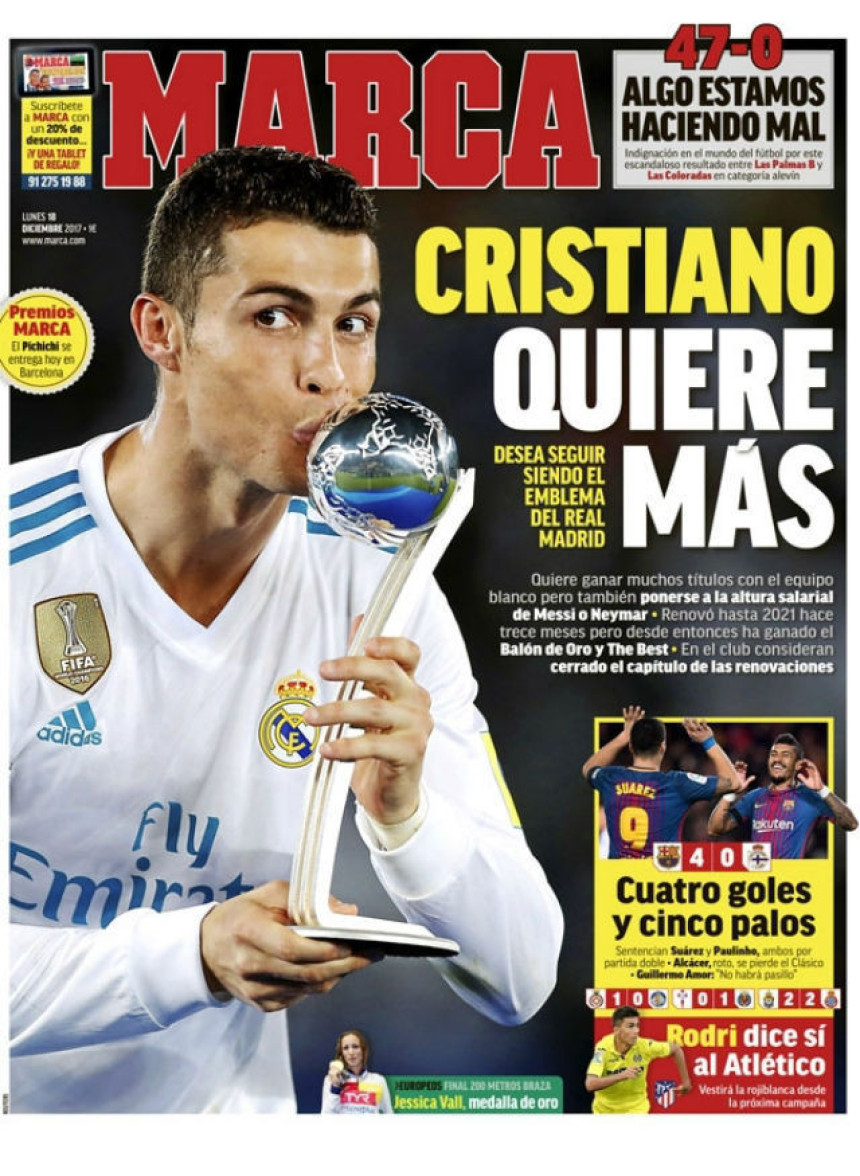 Tenzije u Madridu: Ronaldo hoće još!
