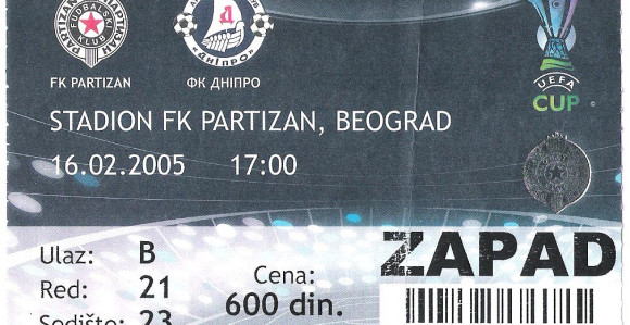 Sjećanja, video - Na današnji dan... Partizan - Dnjepar...