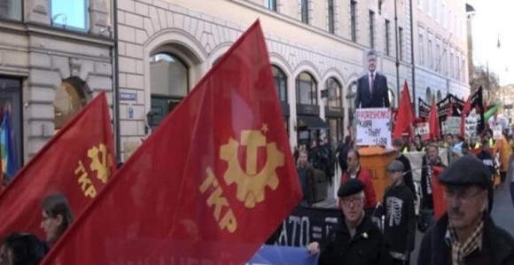 Protesti protiv NATO u Minhenu